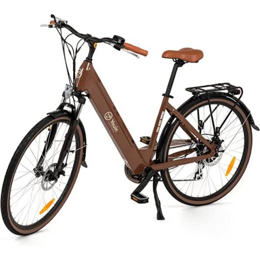 Youin Viena Bicicleta Elétrica 28" Café