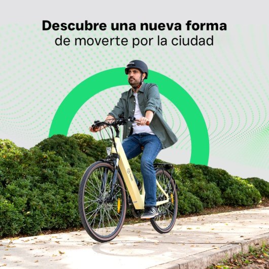 Bicicletta elettrica Youin Vienna 28" Crema