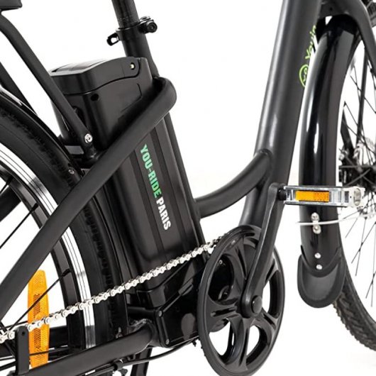 Youin Paris Bicicleta Eléctrica 26" Negra