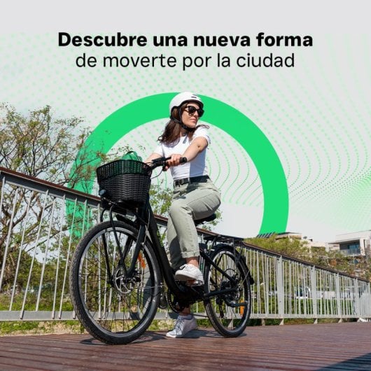 Youin Paris Bicicleta Eléctrica 26" Negra