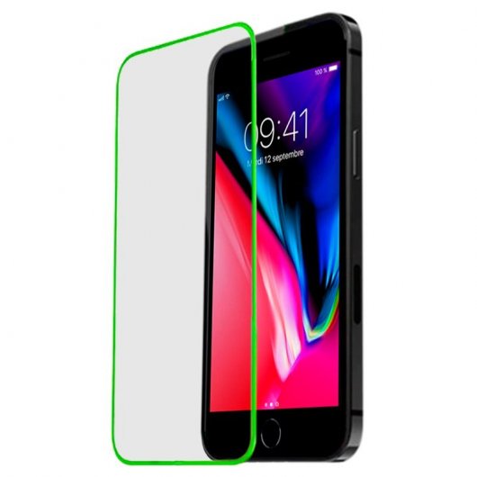 Fantastica protezione per lo schermo in vetro temperato al neon per iPhone 6/7/8/SE 2020/SE 2022