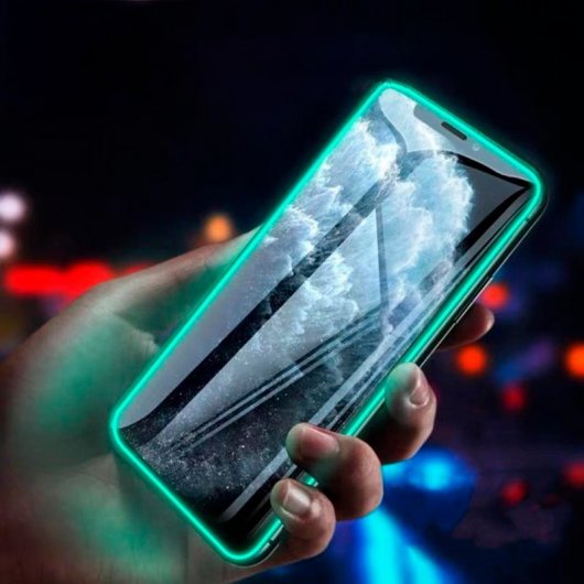 Fantastica protezione per lo schermo in vetro temperato al neon per iPhone 6/7/8/SE 2020/SE 2022