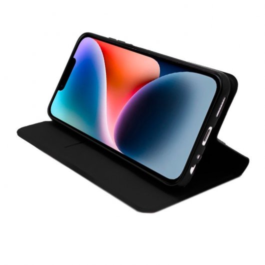 Cool Funda Flip Cover Elegance Negra para iPhone 14 Plus