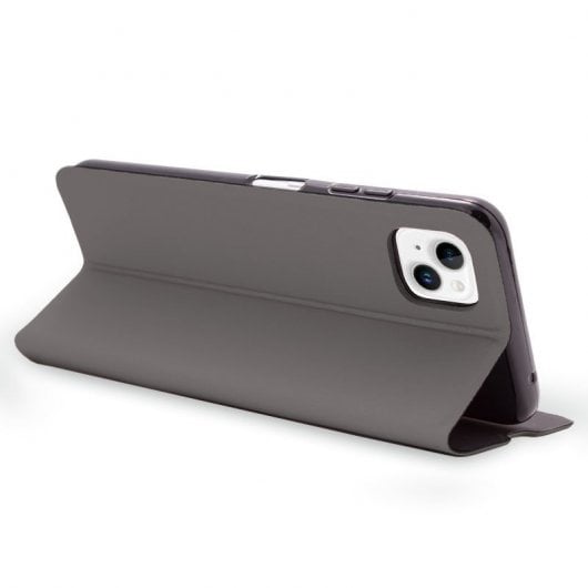 Estojo elegante elegante prateado para iPhone 14 Plus