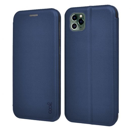 Cool Funda Flip Cover Elegance Marino para iPhone 14 Pro