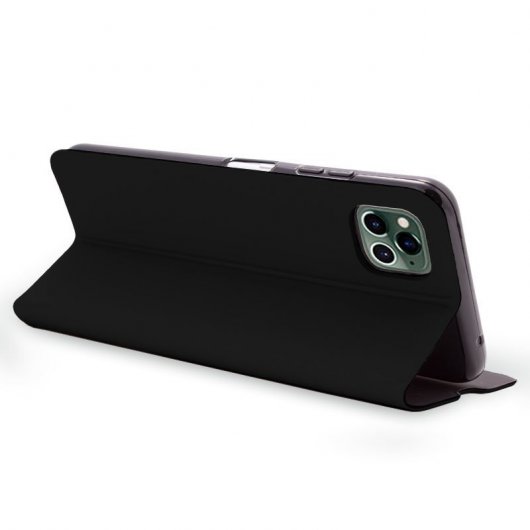 Cool Funda Flip Cover Elegance Negro para iPhone 14 Pro