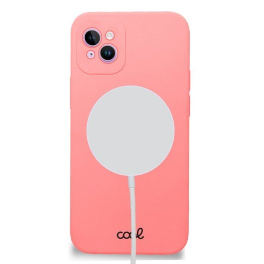 Cool Funda Cover Magnética Rosa para iPhone 14