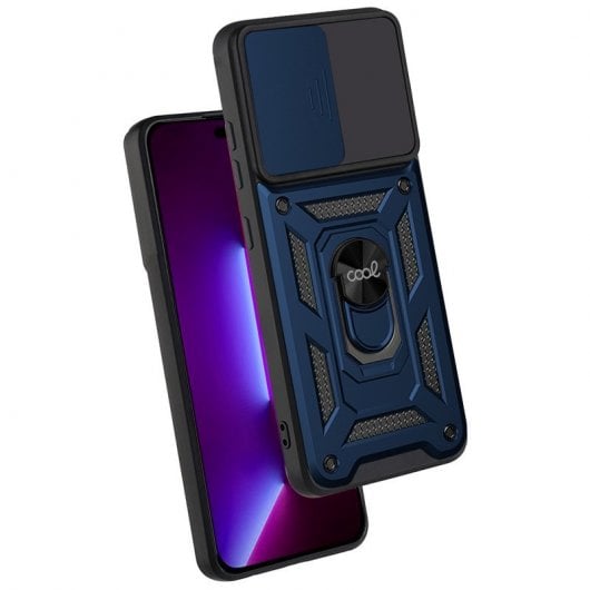 Estojo de anel rígido Cool Marine para iPhone 14 Pro