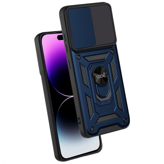 Cool Funda Hard Ring Marino para iPhone 14 Pro Max