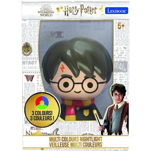 Lampada notturna 3D Lexibook Harry Potter con variazione di colore