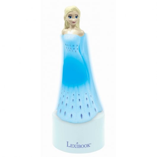 Lexibook Lámpara con Altavoz Frozen con Variación de Colores