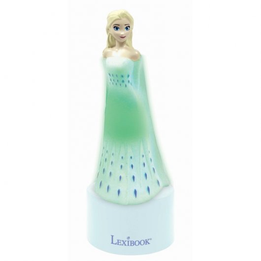Lexibook Lámpara con Altavoz Frozen con Variación de Colores