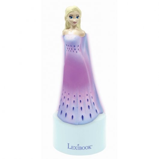 Lexibook Lámpara con Altavoz Frozen con Variación de Colores