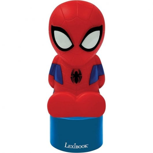 Lexibook Lámpara Nocturna Spiderman con Altavoz