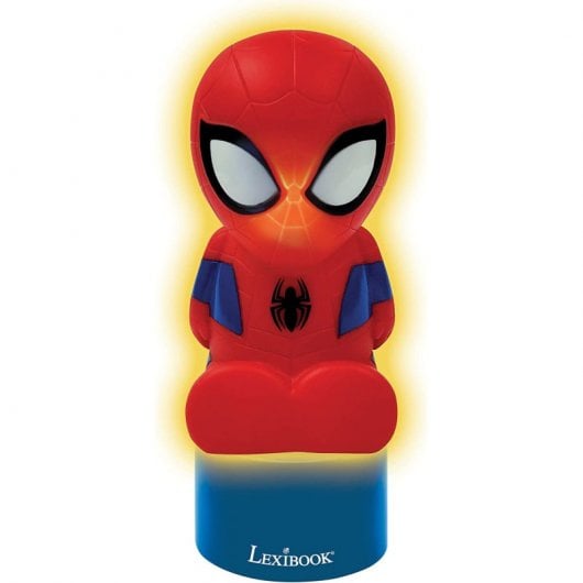 Lexibook Lámpara Nocturna Spiderman con Altavoz