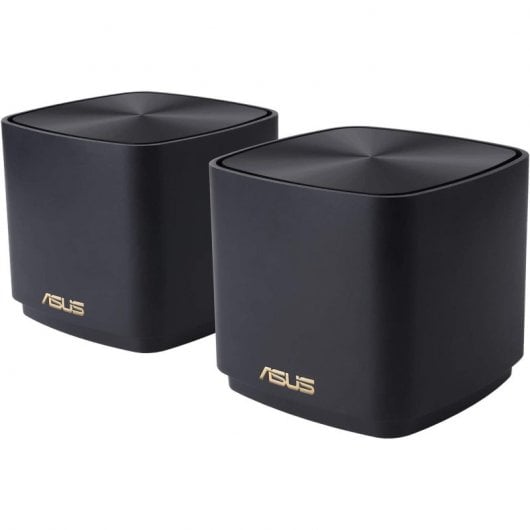 ASUS ZenWiFi XD4 Plus AX1800 Pack de 2 Sistema Wi-Fi Mesh Negro