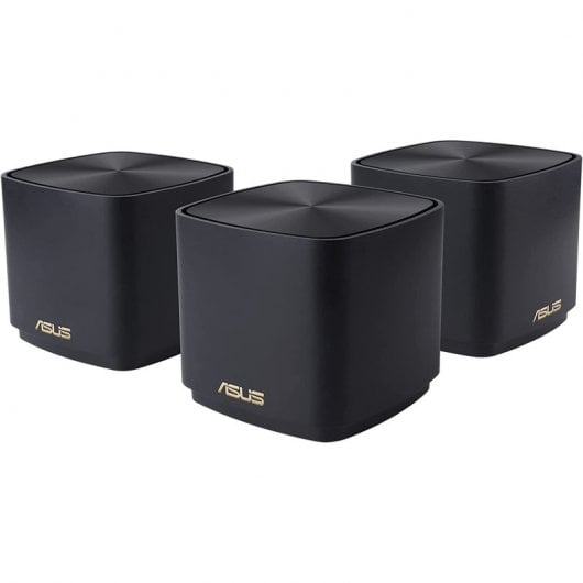 ASUS ZenWiFi XD4 Plus AX1800 Pack de 3 Sistema Wi-Fi Mesh Negro