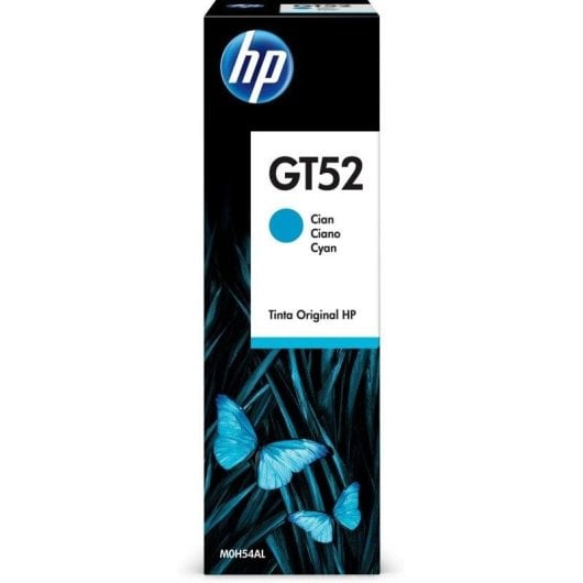 Flacone d'inchiostro ciano originale HP GT52