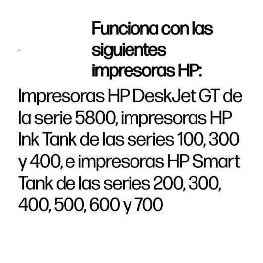 Garrafa de Tinta HP GT52 Amarela Original
