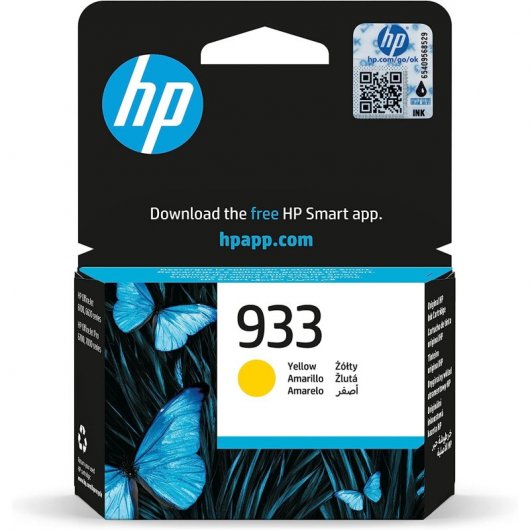Cartucho de Tinta Original HP 933 Amarillo