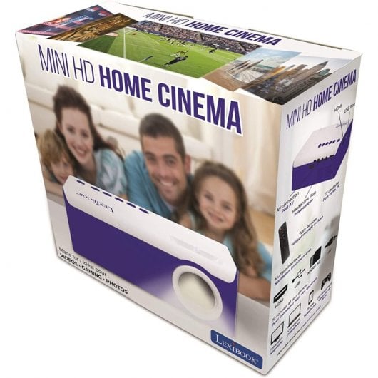 Lexibook Mini Projetor Portátil HD com Comando à Distância