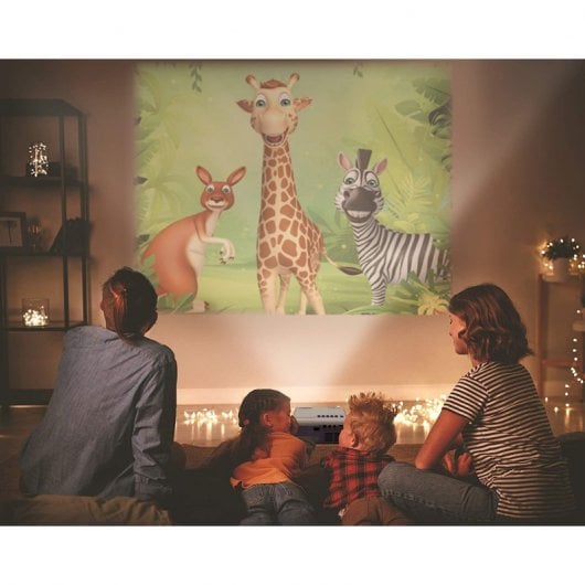 Lexibook Mini Projetor Portátil HD com Comando à Distância