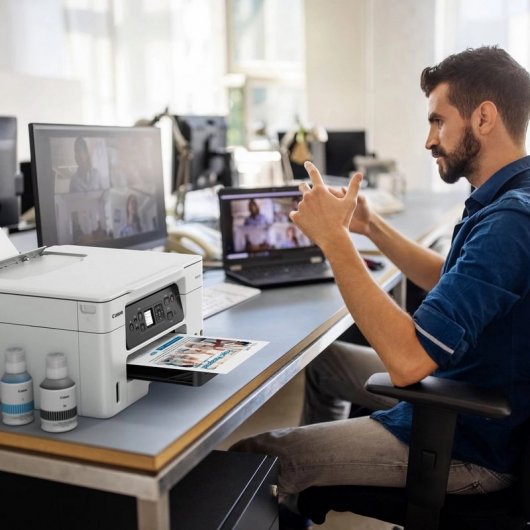 Canon MAXIFY GX3050 MegaTank Impressora Multifunções a Cores WiFi