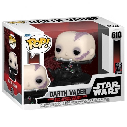 Funko Pop Star Wars: Die Rückkehr der Jedi-Ritter zum 40. Jubiläum – Darth Vader ohne Maske