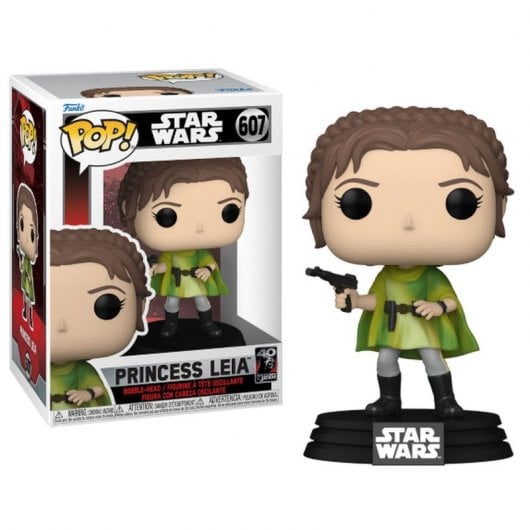 Funko Pop Star Wars Le Retour du Jedi 40e anniversaire Princesse Leia