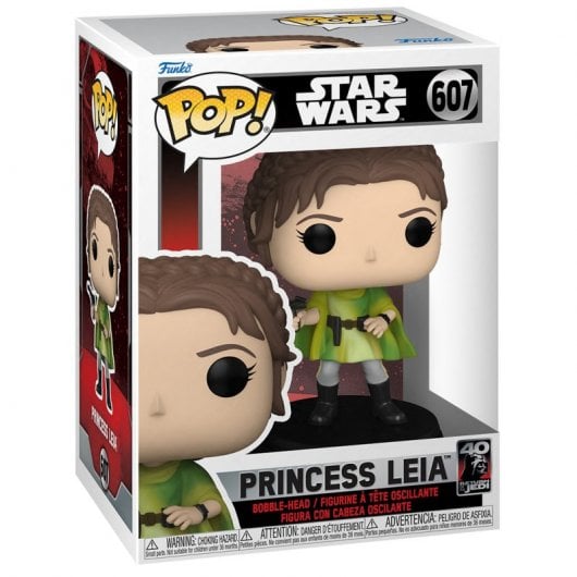 Funko Pop Star Wars Le Retour du Jedi 40e anniversaire Princesse Leia