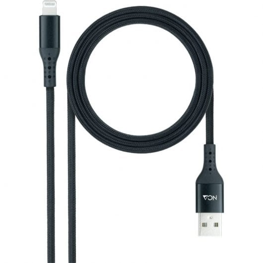 Cavo Nanocable Lightning a USB 2.0 maschio/maschio 1 m Nero