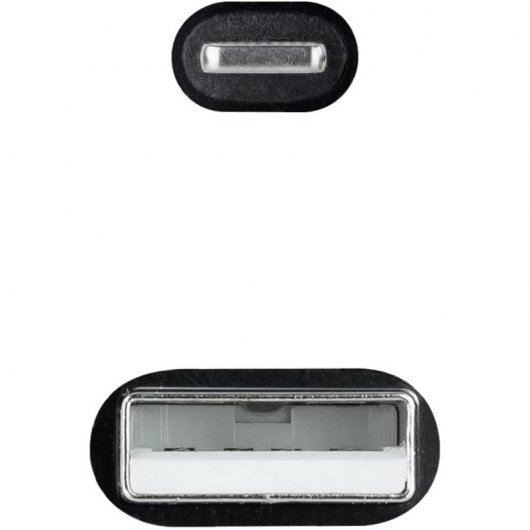 Nanocable Cable Lightning a USB 2.0 Macho/Macho 1m Negro