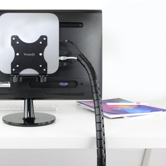 Nanocable Flexibler Kabel-Organizer, 25 mm, 2 m, Schwarz