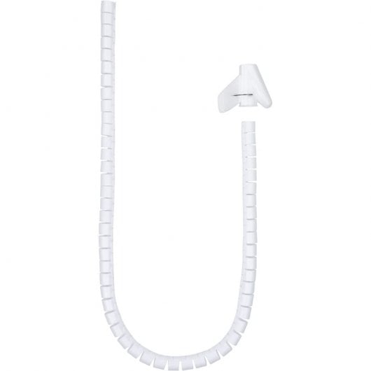 Nanocable Flexibler Kabel-Organizer, 1 m, Weiß