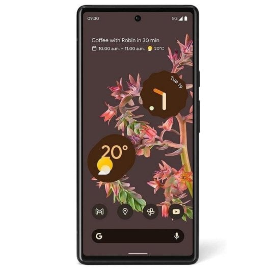 Google Pixel 6 8GB 128GB 6.4" OLED 5G Dual SIM Câmera 50MP NFC IP68 Android 12 Preto