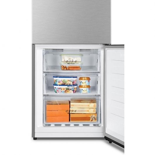 Hisense RB372N4CCD Frigorífico Combinado No Frost D Aço Inoxidável