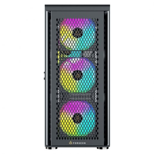 Forgeon Khaydarin ARGB Mesh Torre ATX Negra