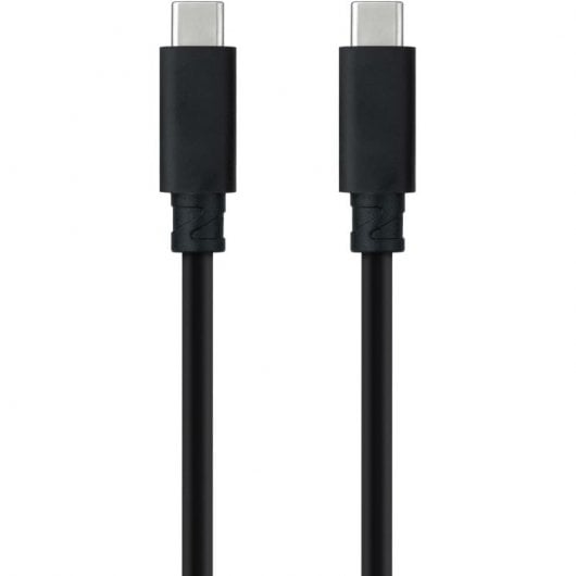 Nanocable Cable USB-C 3.1 Macho/Macho 2m Negro