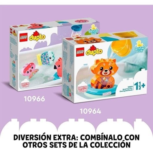 Badespielzeug Lego Duplo 10965 Tierzug Schwimmend 14-teilig für Kleinkinder