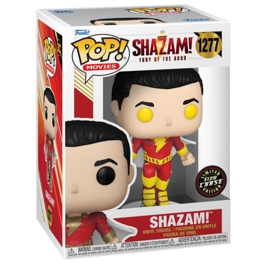 Funko Pop Films Shazam! Fureur des dieux Shazam Chase