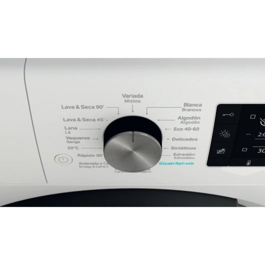 Whirlpool FFWDD 1074269 BV SPT Máquina de Lavar e Secar Roupa 10Kg/7Kg D Branca