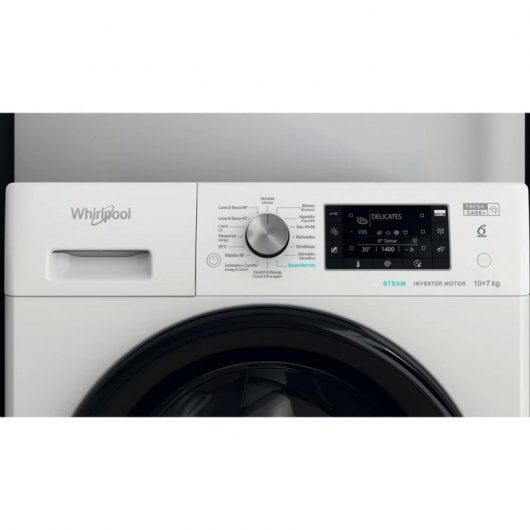 Whirlpool FFWDD 1074269 BV SPT Máquina de Lavar e Secar Roupa 10Kg/7Kg D Branca