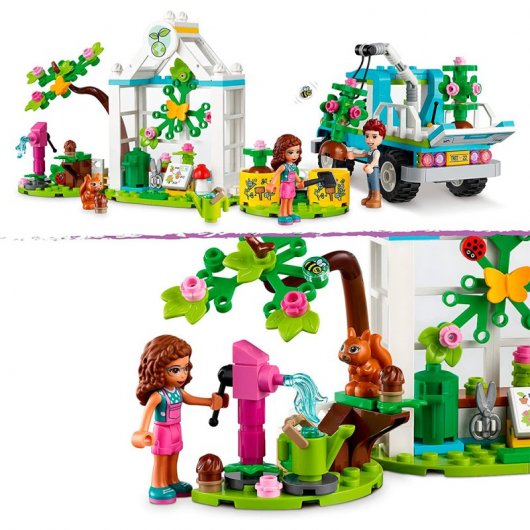 Lego Friends: Vehículo de Plantación de Árboles de Heartlake City