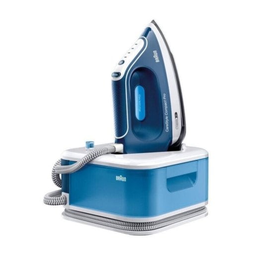 Centro de planchado Braun IS2565BL 2400W 6.5 bar 430g/min Depósito 1.5L Azul Blanco