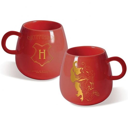Pyramid Taza Roja Harry Potter Logotipo de Gryffindor
