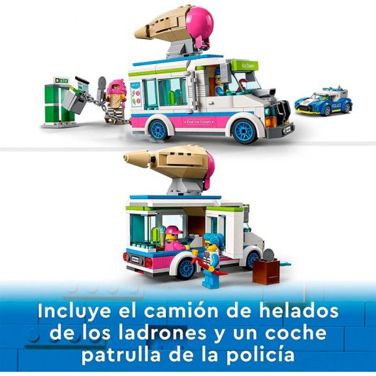 Lego City: Persecución Policial del Camión de los Helados