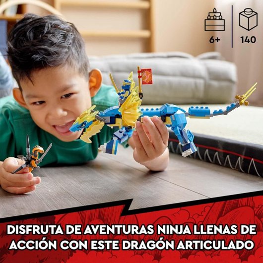 Lego Ninjago: Dragón del Trueno EVO de Jay