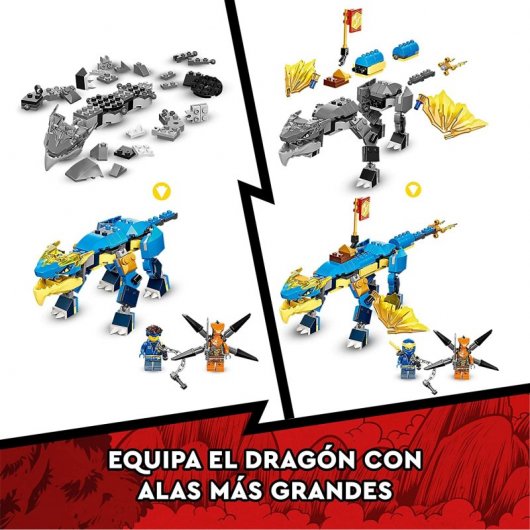 Lego Ninjago: Dragón del Trueno EVO de Jay