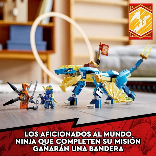 Lego Ninjago: Dragón del Trueno EVO de Jay