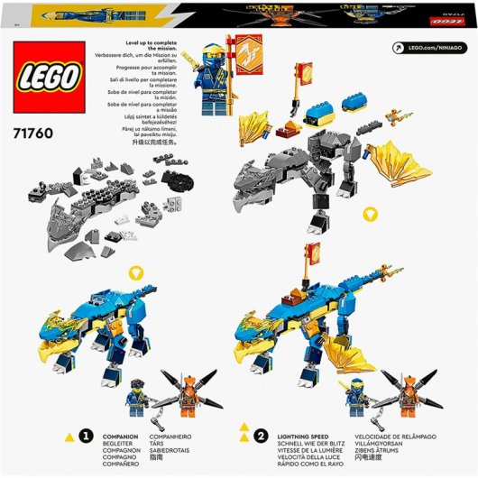 Lego Ninjago: Dragón del Trueno EVO de Jay